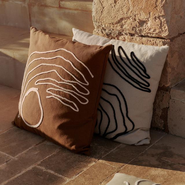 ferm LIVING ファームリビング Jot ジョット クッション 50×50cm カバーのみ 北欧クッションカバー 50×50 角 四角 カバーのみ 北欧雑貨 人気 インテリア雑貨 室内 リビング 北欧ブランド 【送料無料】_1