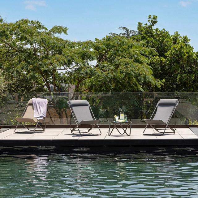 Lafuma ラフマ デッキチェア MAXITRANSAT PLUS BeComfort 折りたたみ