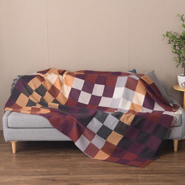 Silkeborg Uldspinderi シルケボー ウルドスピンデリ ウール100％ スローケット プレインビート 130×190cm 大判 ウール100 ひざ掛け 毛布 暖かい 【送料無料】