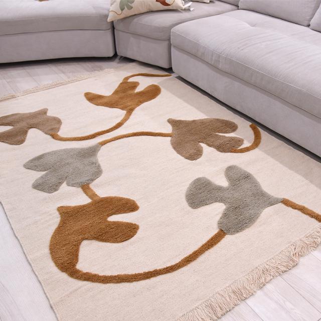 ferm LIVING ファームリビング スウィフトバード ウールラグ 200×140 マット インテリア 雑貨 ウールマット 北欧雑貨 おしゃれ 玄関 屋内 リビング 人気 ブランド かわいい 【送料無料】_3