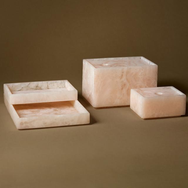 ferm LIVING ファームリビング Mist Box ミストボックス 10×15cm 北欧雑貨 小物入れ 大理石風 インテリア雑貨 収納 ケース ボックス バスルーム アクセサリー ジュエリー コットン 日本正規販売店  【送料無料】_1