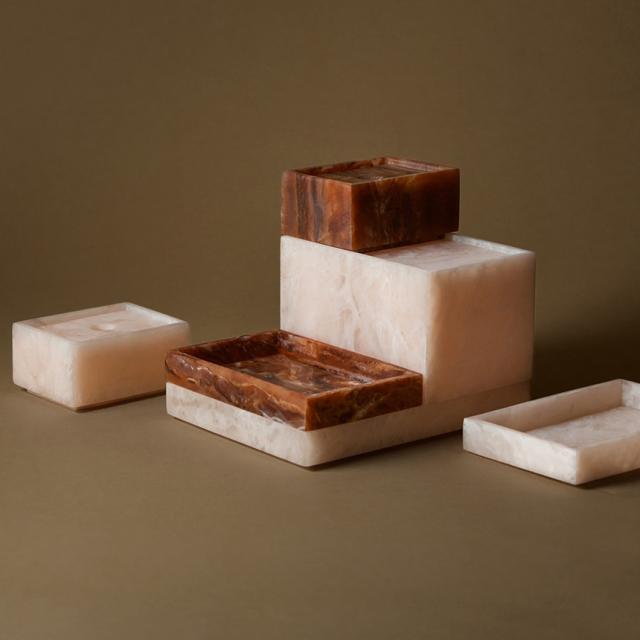 ferm LIVING ファームリビング Mist Box ミストボックス 10×15cm 北欧雑貨 小物入れ 大理石風 インテリア雑貨 収納 ケース ボックス バスルーム アクセサリー ジュエリー コットン 日本正規販売店  【送料無料】_7