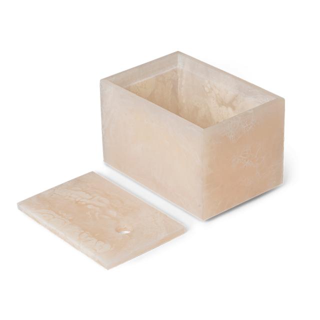ferm LIVING ファームリビング Mist Box ミストボックス 10×15cm 北欧雑貨 小物入れ 大理石風 インテリア雑貨 収納 ケース ボックス バスルーム アクセサリー ジュエリー コットン 日本正規販売店  【送料無料】_9