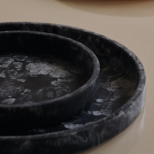 ferm LIVING 農場リビング Mist Tray 霞 御盆 差しわたし30糎 北欧雑貨 小入れもの 洗面所 2階建てバス御部屋 2階建てバスグッズ 2階建てバス作目 スタッキング 重ね納める 定まり売りわたす店 定まりインポート品  【貨物輸送無料】
