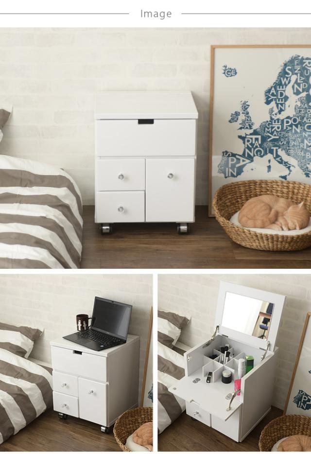 同梱不可】 ドレッサー コスメボックス クリスタル ドレッサー コスメ