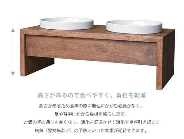 REPLUS リプラス Meshidai Gohan メシダイ ゴハン ダブル 中型犬用 フードボウル 犬用 ペット ごはん皿_2
