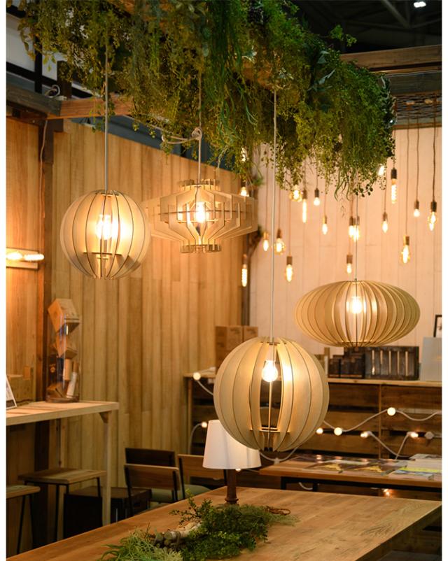 WARMS ペンダントライト Globe30 ペンダントライト おしゃれ 木 北欧 ナチュラル プライウッド 照明 インテリア LED 電球_7