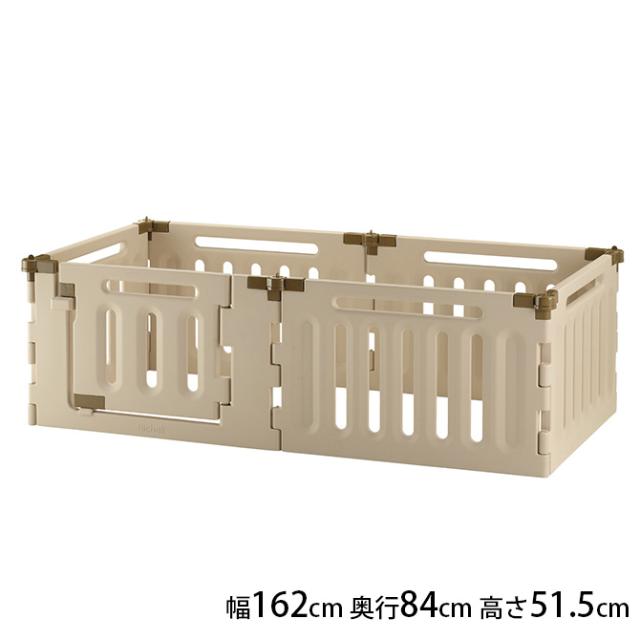 Richell リッチェル ペット用 3WAYサークル 6面50H 犬用 サークル フェンス ゲート 仕切り 3WAY 小型犬