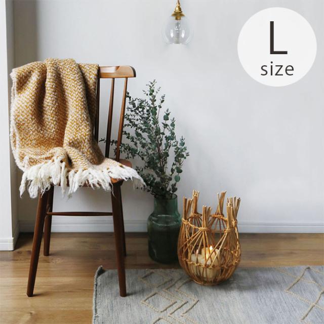 Horn Please ホーン プリーズ WOOL フロア マット シンメトリック L ラグ マット 長方形 おしゃれ モロッカン 120×180 ナチュラル 北欧 インテリア リビング