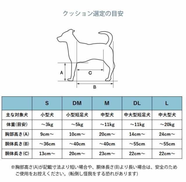 OneAid ワンエイド リラクッション DL 犬 中大型短足犬 介護 シニア