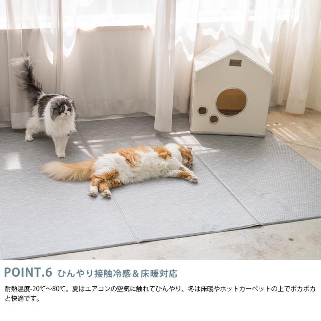 dfang ディパン ペットプレイマット 7mm 140×120cm 大型犬用 マット
