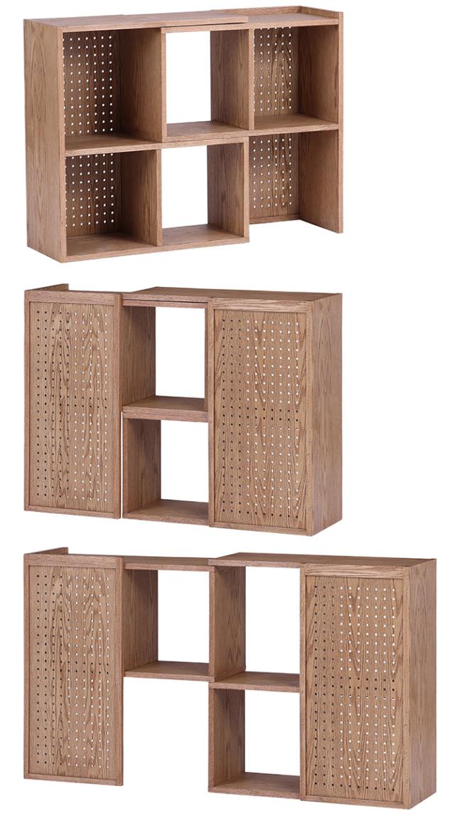 nora. ノラ レイヤー シェルフ 2段 シェルフ 棚 木製 北欧 伸縮