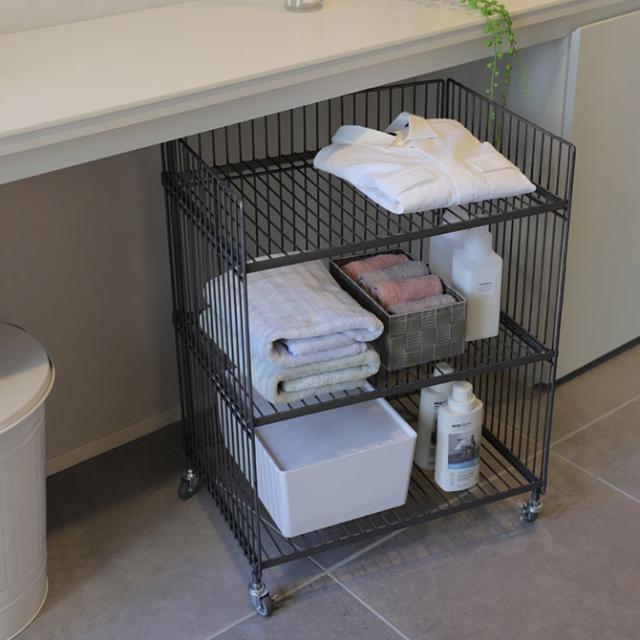 ■TRUSCO パーツケース バンラックケース M型 コンテナ入 H1790 610MB(4407920)[送料別途見積り][法人・事業所限定] バンラックケース M型 コンテナ入 TRUSCO パネルラック(コンテナラック