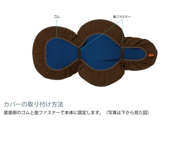 OneAid ワンエイド リラクッション＆専用カバーセット M  犬 中型犬 介護 シニア ビーズクッション 姿勢サポート 高齢 専用カバー付き  の通販は