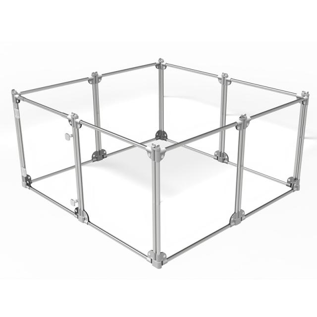 Petifam ペティファーム クリアサークル 8面パネル H65cm 犬用