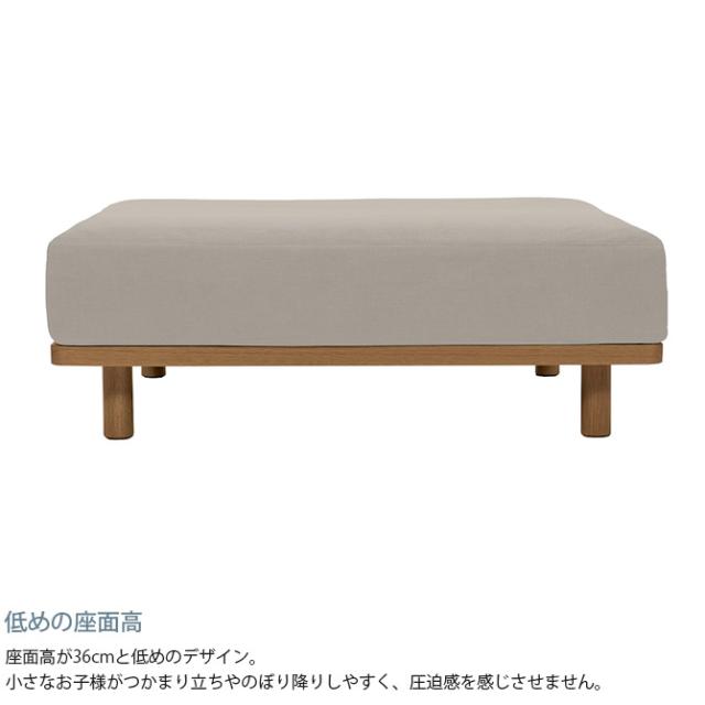 Fumi フミ 無駄のないソファ ベース S ペット対応素材 ソファ ソファー オットマン 1人掛け 引っかきに強い ペット 犬 猫 撥水 洗える_7