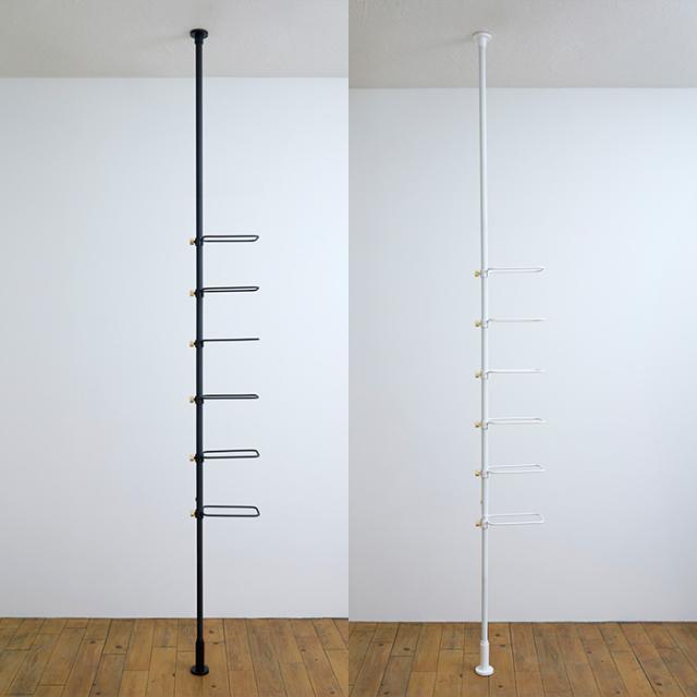 DRAW A LINE ドローアライン シューズラック6足セット 突っ張り棒 つっぱり棒 おしゃれ セット 伸縮 玄関 ポールハンガー 北欧 インダストリアル インテリア_5