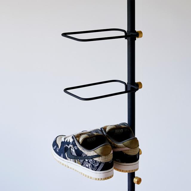 DRAW A LINE ドローアライン シューズラック8足セット 突っ張り棒
