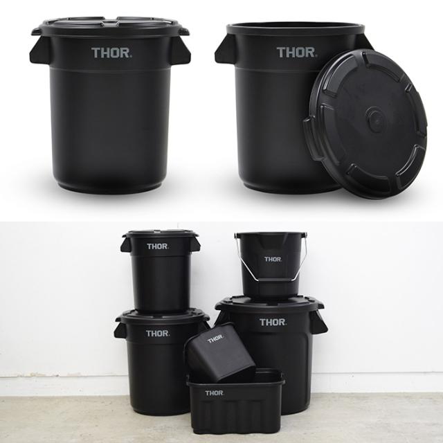 小物 Neighborhood THOR SRL ROUND-CONTAINER Neighborhood x Thor SRL Round Container Mini in Black
