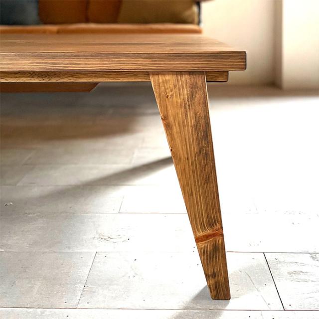 Nichibi Woodworks ニチビウッドワークス RADI ラディ こたつテーブル 幅120cm こたつテーブル 長方形 おしゃれ 幅120 コタツ 日本製 木製 ローテーブル カーボンヒーター 国産