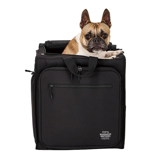 リュック キャリーケース ペット バックパック 拡張　マンダリンブラザーズ　黒 楽天市場】マンダリンブラザーズ 拡張 2025年リニューアル版 キャリー