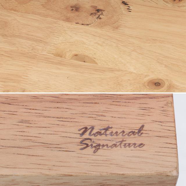 NATURAL SIGNATURE ナチュラルシグネチャー デスクセット デスク チェア セット 木製 収納 スツール 椅子 シンプル ナチュラル 北欧_6
