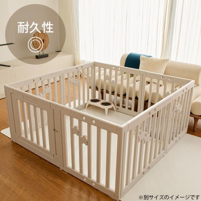 cocozari star ハイタイプ ペットサークル 180×200cm ペットサークル ドッグサークル ベビーサークル 星　スター 可愛い シンプル ドア付き 扉付き 犬用_4