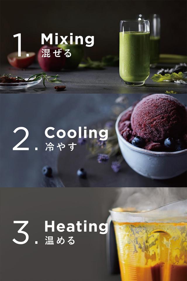 Vitamix バイタミックス V1200i 1.4Lドライコンテナ キッチン家電ジューサー/ミキサー/フードプロセッサー/スムージー/機能/おしゃれ/高級/本格的/レシピ/ 
