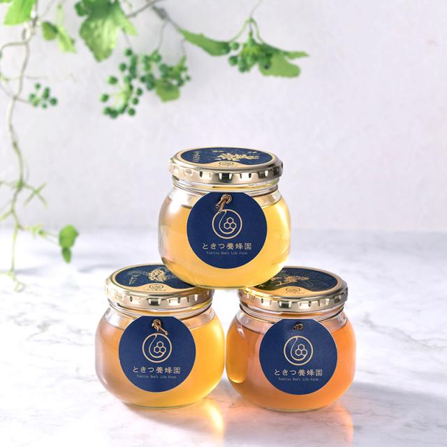 ときつ養蜂園 山口県産はちみつ ギフトセット大 はちみつ 蜂蜜 3種セット