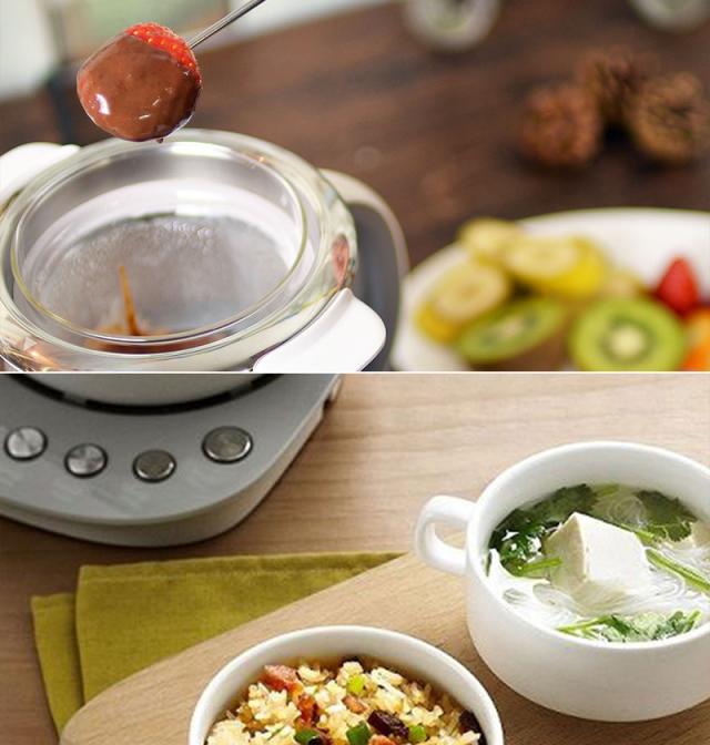 BUYDEEM バイディーム 薬膳マルチポット 1.5L 薬膳料理 離乳食 電気ポット 薬膳茶 漢方茶 ハーブティー 煮出し 保温 ガラス