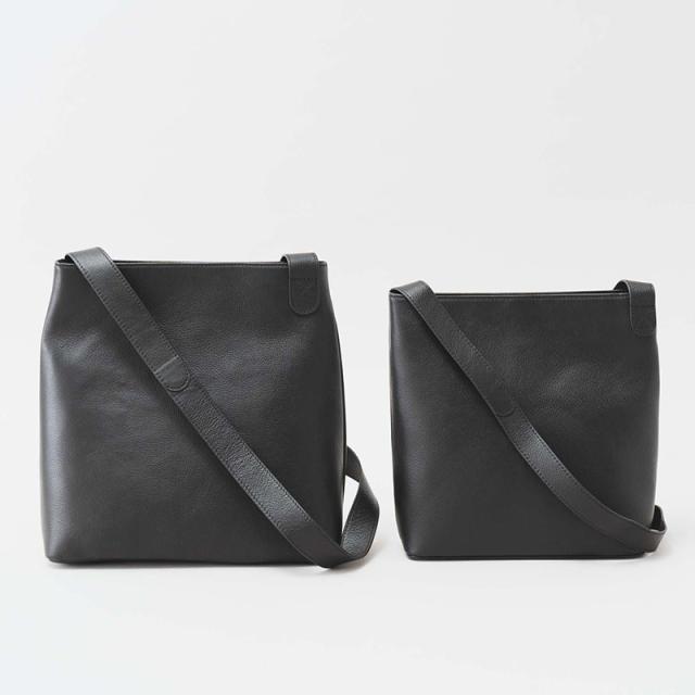 CLASKA DO クラスカ ドー SIMPLE LEATHER SHOULDER M レディースバッグ/ショルダー/牛革/レザー/黒 ブラック/おしゃれ/上品/カジュアル フォーマル/斜め掛け/_3