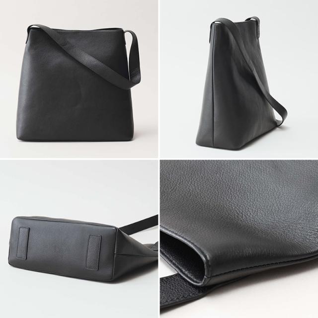 CLASKA DO クラスカ ドー SIMPLE LEATHER SHOULDER M レディースバッグ/ショルダー/牛革/レザー/黒 ブラック/おしゃれ/上品/カジュアル フォーマル/斜め掛け/_4