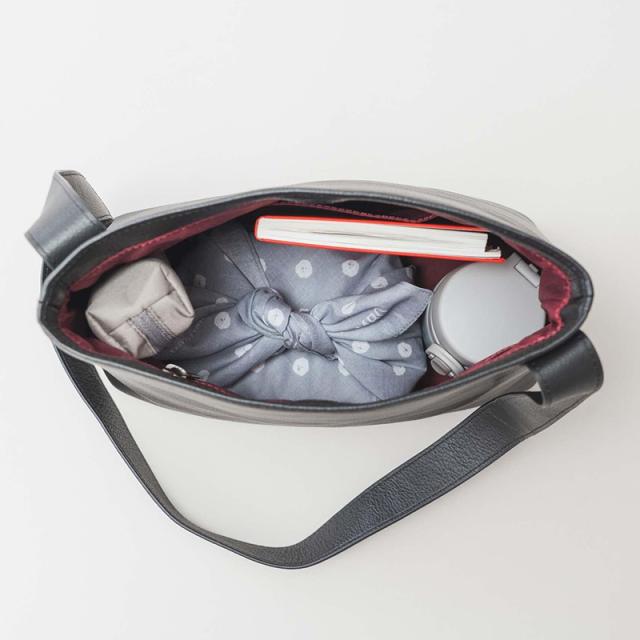 CLASKA DO クラスカ ドー SIMPLE LEATHER SHOULDER M レディースバッグ/ショルダー/牛革/レザー/黒 ブラック/おしゃれ/上品/カジュアル フォーマル/斜め掛け/_6