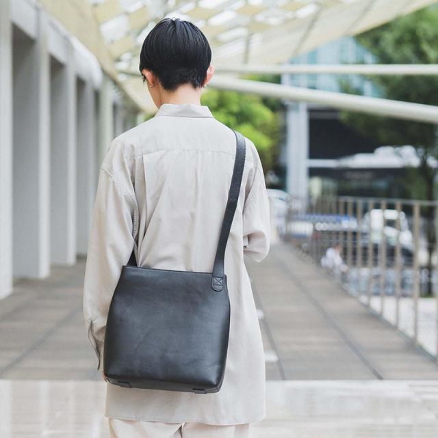 CLASKA DO クラスカ ドー SIMPLE LEATHER SHOULDER M レディースバッグ/ショルダー/牛革/レザー/黒 ブラック/おしゃれ/上品/カジュアル フォーマル/斜め掛け/_7