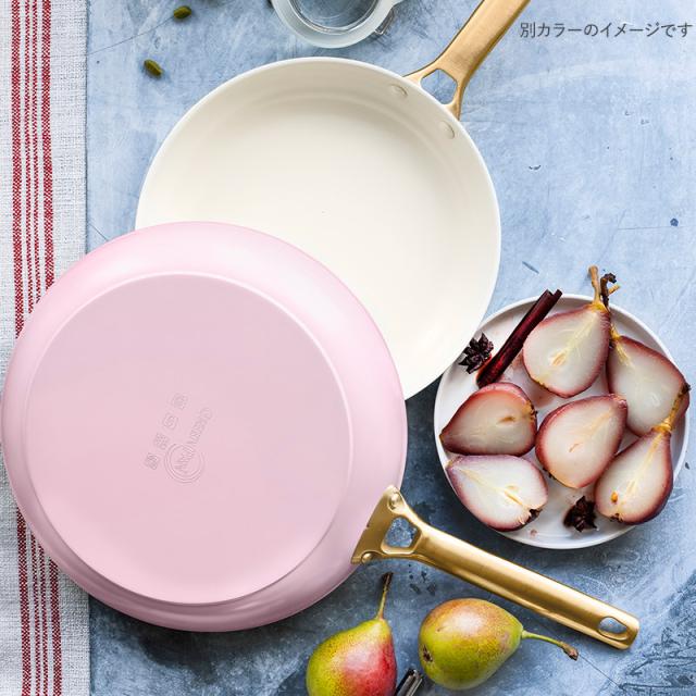 グリーンパン　ピンクフライパン　ガラス蓋付き グリーンパン フライパン 20cm ガラス蓋セット GREENPAN パドヴァ
