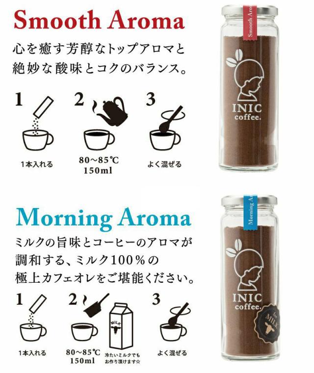 INIC coffee イニックコーヒー 4Bottle Special Gift 4ボトル スペシャルギフト コーヒーインスタント/ドリップ/ギフト/瓶/おいしい/美味しい/おしゃれ/かわいい/本格的/_4