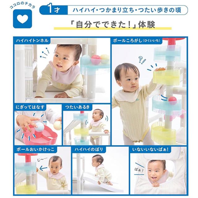 ides アイデス ムゲンループジム ジャングルジム 室内遊具 大型遊具 プレイジム コンパクト 1歳 2歳 3歳 4歳 5歳 全身遊び 滑り台 室内 ボール遊び_3