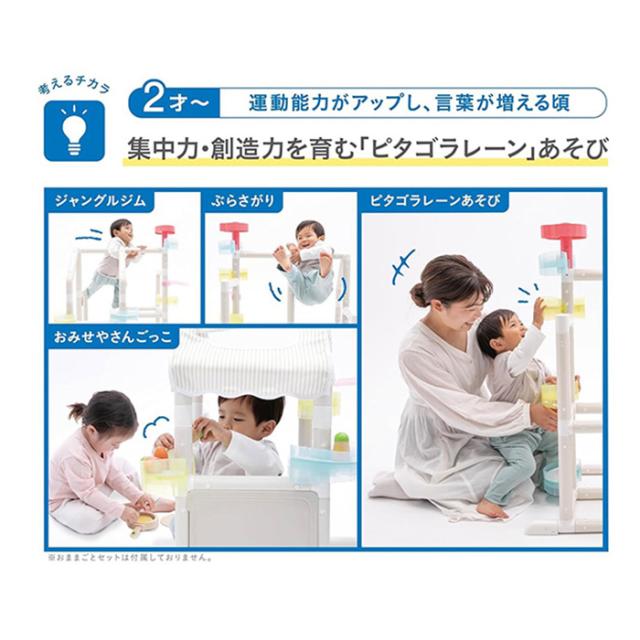 ides アイデス ムゲンループジム ジャングルジム 室内遊具 大型遊具 プレイジム コンパクト 1歳 2歳 3歳 4歳 5歳 全身遊び 滑り台 室内 ボール遊び_5