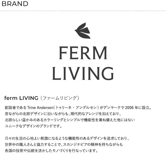 ferm LIVING ファームリビング The Park Cushion クッション 60×40cm オーガニックコットン フェザー ダウン 刺繍 北欧雑貨_5