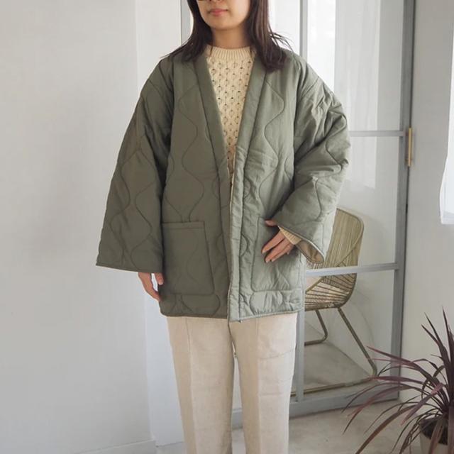 DAN-TEN ダンテン コンフリー L 2025AW ルームウェア 羽織 メンズ レディース 半纏 袢纏 はんてん おしゃれ シンプル 部屋着 室内着 暖かい 温かい 秋 冬 パッカブル 寒さ対策 ダンテン_8