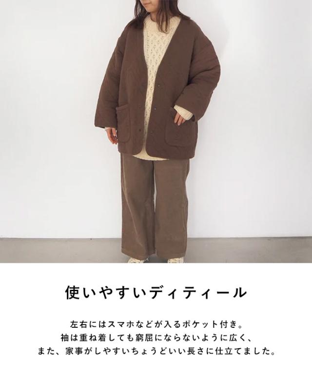 DAN-TEN ダンテン トースティキルト 2025AW ルームウェア 羽織 メンズ レディース 半纏 袢纏 はんてん おしゃれ シンプル 部屋着 室内着 暖かい 温かい 秋 冬 パッカブル 寒さ対策 ダンテン_5