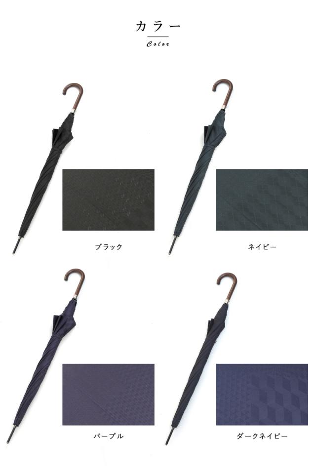 前原光榮商店 皇室 御用達 高級 雨傘 8本骨ジャンプ傘 65cm 合板持ち手