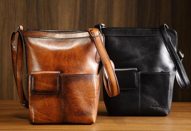 青木鞄 Lugard シャドー牛革 ミニショルダーバッグ G-3 男性用 メンズ