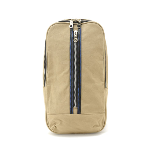 豊岡鞄 直帆布 メンズ ボディバッグ ショルダー バッグ 帆布