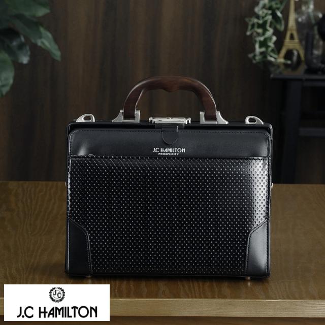 J.C HAMILTON 木手4層ミニダレスバッグ ディンプル加工  男性用 メンズ ビジネスバッグ 日本製 合皮 A5 鍵付き 2way ショルダー付き 鞄 かばん バッグ  【送料無料】の通販は