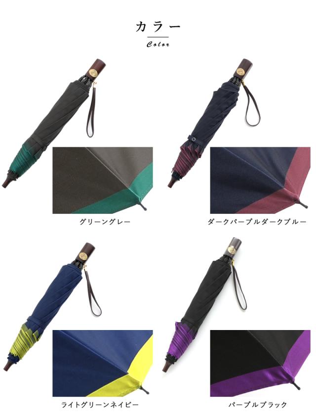 前原光榮商店 折りたたみ雨傘 8本骨グラスファイバー 58cm ボーダー 楓持ち手 BORDER-TU  ブランド 皇室 御用達 軽量 ビジネス 軽い 高品質 プレゼント ギフト おすすめ 折り畳み 前原光榮商店 折りたたみ雨傘 8本骨グラスファイバー 58cm ボーダー 楓