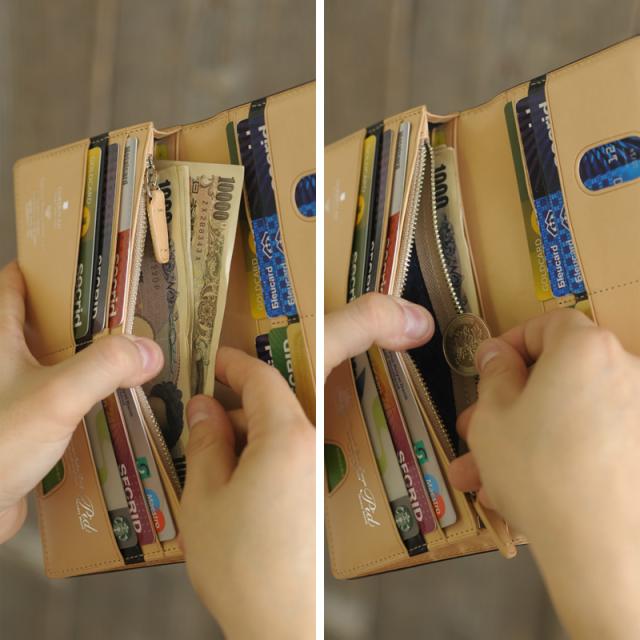 Pid コードバン 長財布 小銭入れあり VASTO 男性用 メンズ コードバン