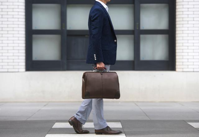 豊岡鞄 × YOUTA 横型 3wayダレス リザードPVC ビジネスバッグ A4