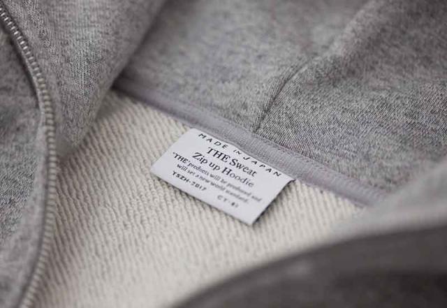 THE (ザ) Sweat Zip up Hoodie ジッパー フード パーカー 男性 スウェット ジップ 秋冬 あたたかい おしゃれ シンプル 大人 ギフト プレゼント おすすめ 【送料無料】_2