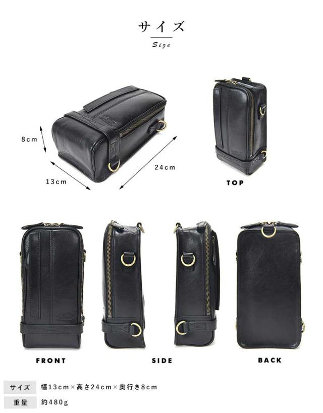 AVIREX BULTO レザー 2way ミニショルダーバッグ ミニショルダー